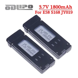 3.7V 1800mAh RC Drone Lithium Battery Remote Control UAV Battery for E58 E68 S168 S168 JY109 998PRO Quadcopter Spare Battery