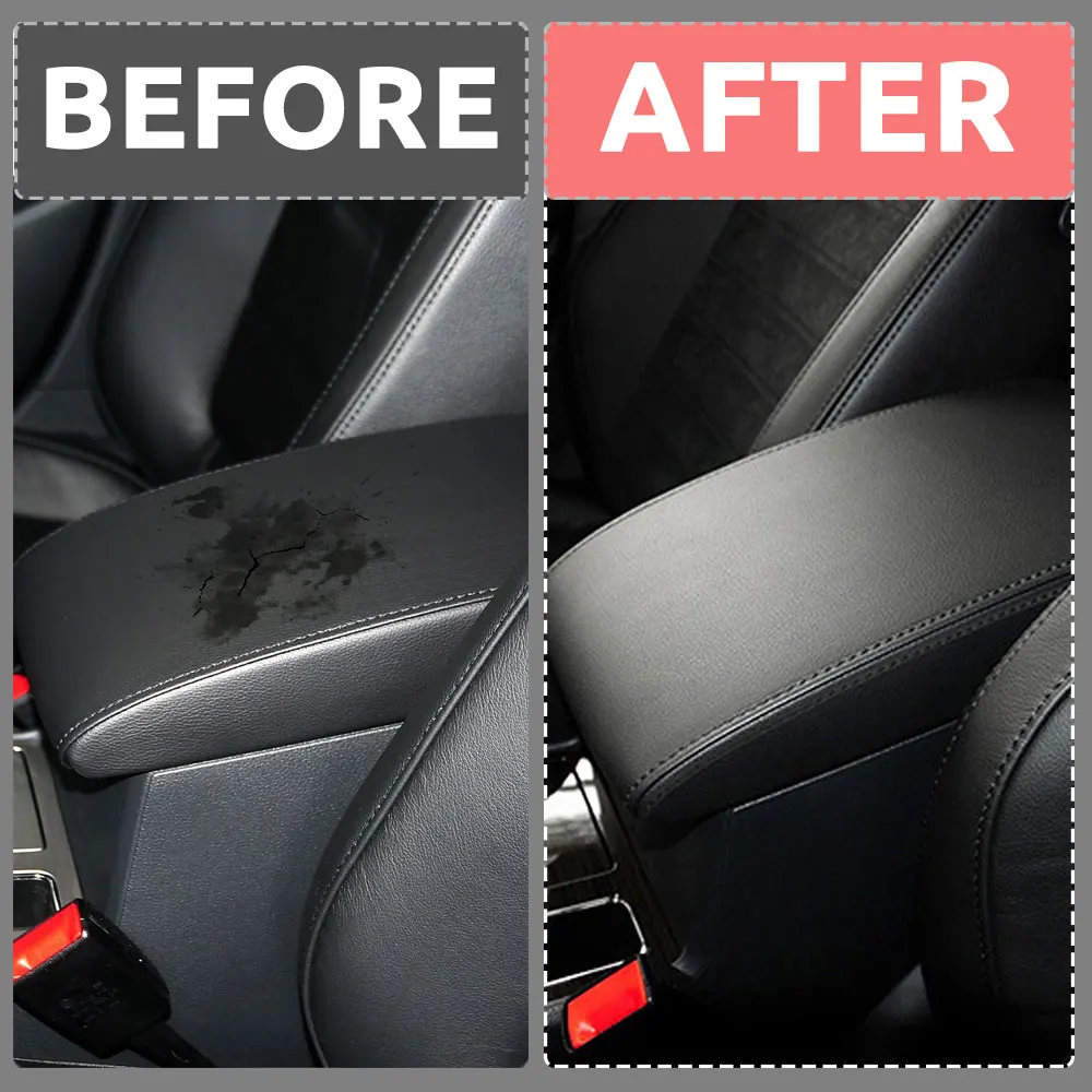 For Volkswagen VW Passat 2010-2015 Microfiber Leather Car Armrest Cover | OEM Fit Anti-Tear Thermal Insulation Car Interior