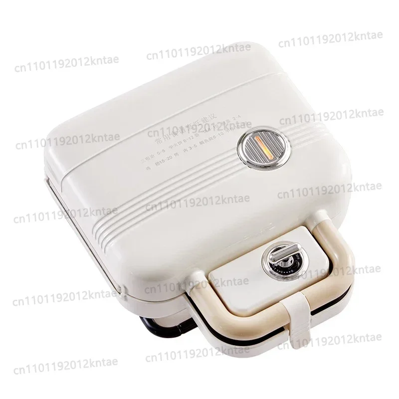 Home Time Multi-function Waffle Light Machine Small Bread Machine Double Plate  Breakfast Machine