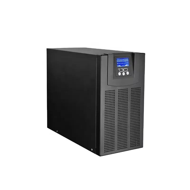 1-3KVA Single Phase Online No-Break UPS 120/220/380VAC Pure Sine Wave Computer 0ms Transfer 2 Year Warranty