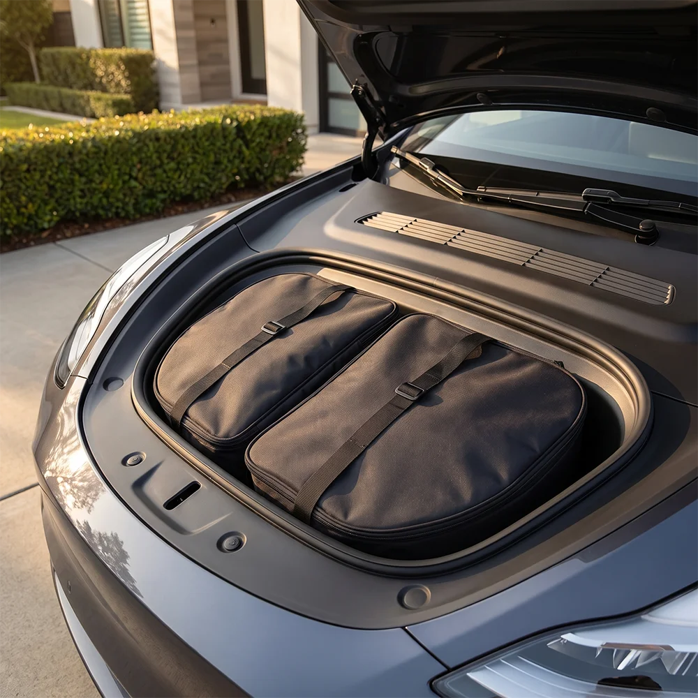 Frunk Cooler Storage Organizer For Tesla Model Y Juniper Model YL Launch 2025 2026 Insulation Bag Front Trunk Outdoor Camping