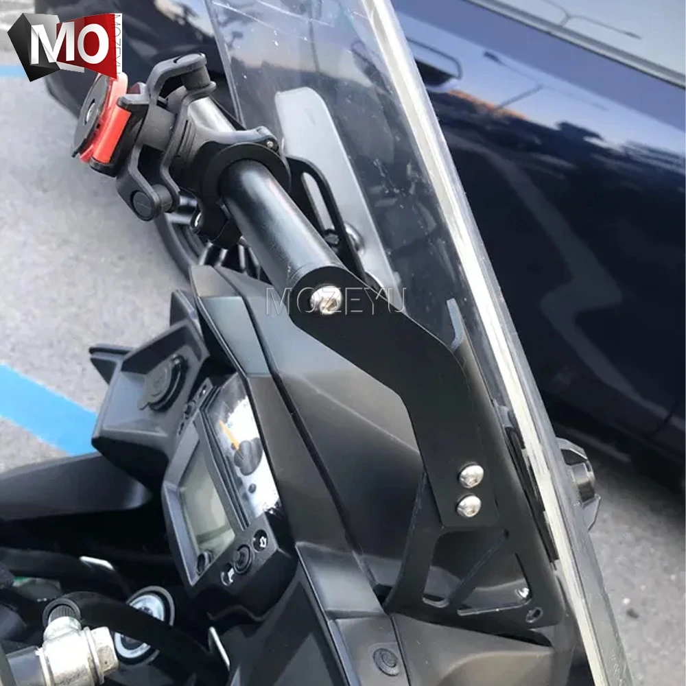 Motorcycle Accessories Mobile Phone Holder Stand Support GPS Navigation Bracket For KAWASAKI Versys 650 KLE650 2011 - 2025 2026