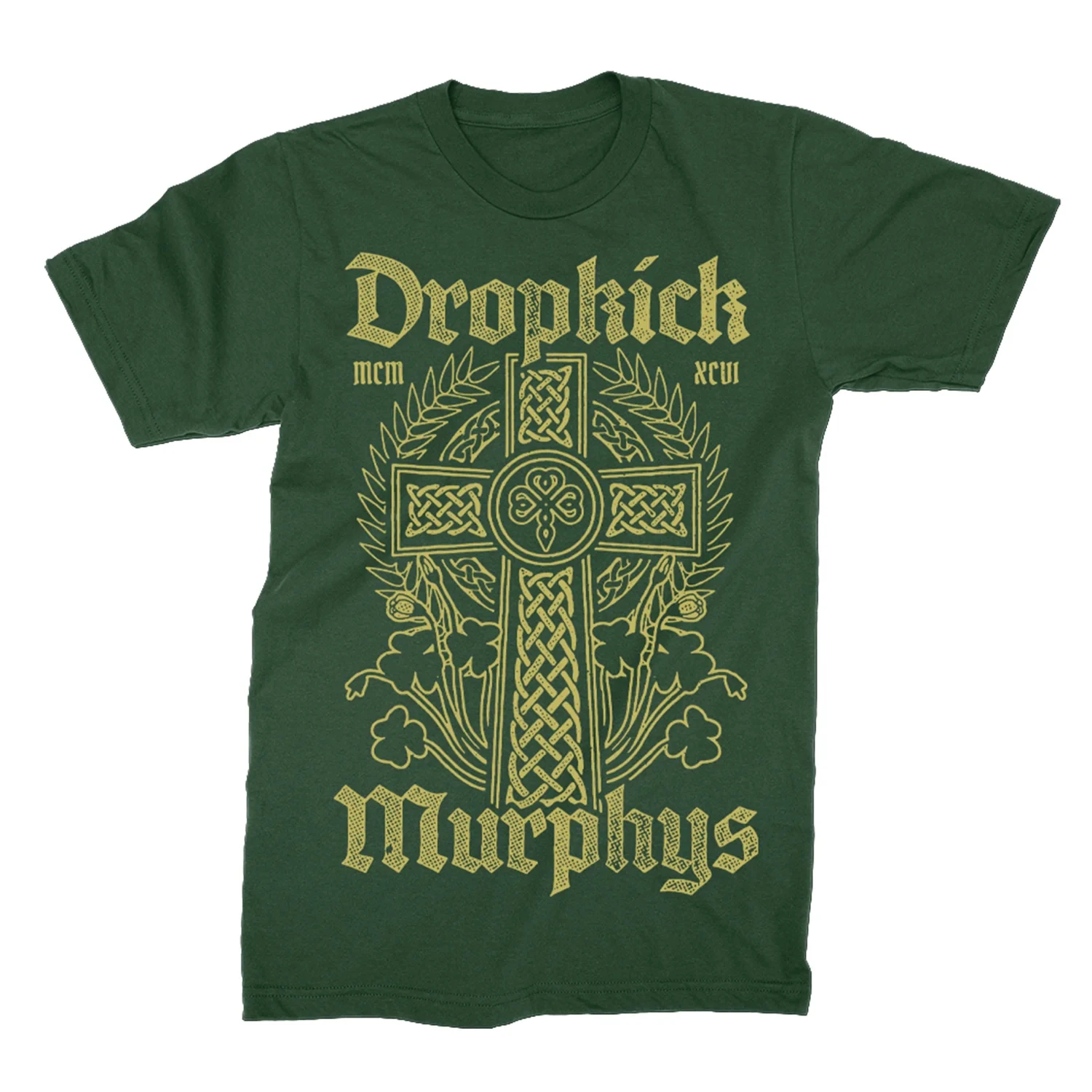 Dropkick Murphys T-Shirt Men Vintage 100% Cotton Tee Shirt Crew Neck Short Sleeve T Shirt Plus Size Clothing