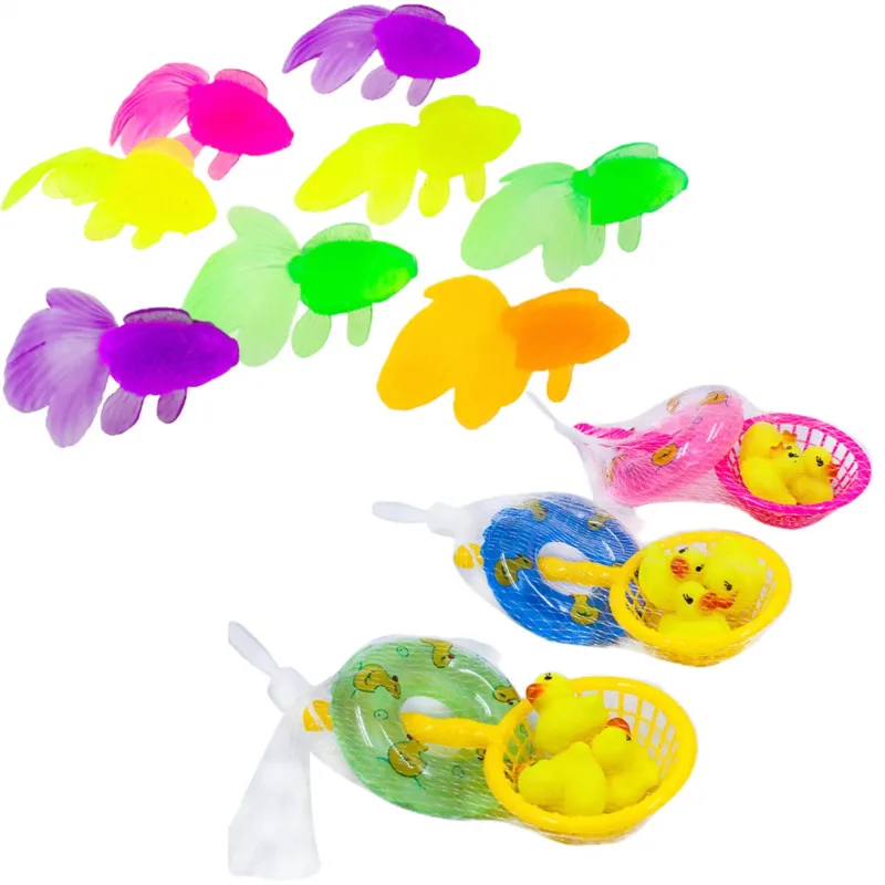 

Simulation Goldfish Model Early Education Cognitive Animal Props Soft Plastic Rubber Small Fish For Children Baby Pool Bath Toys