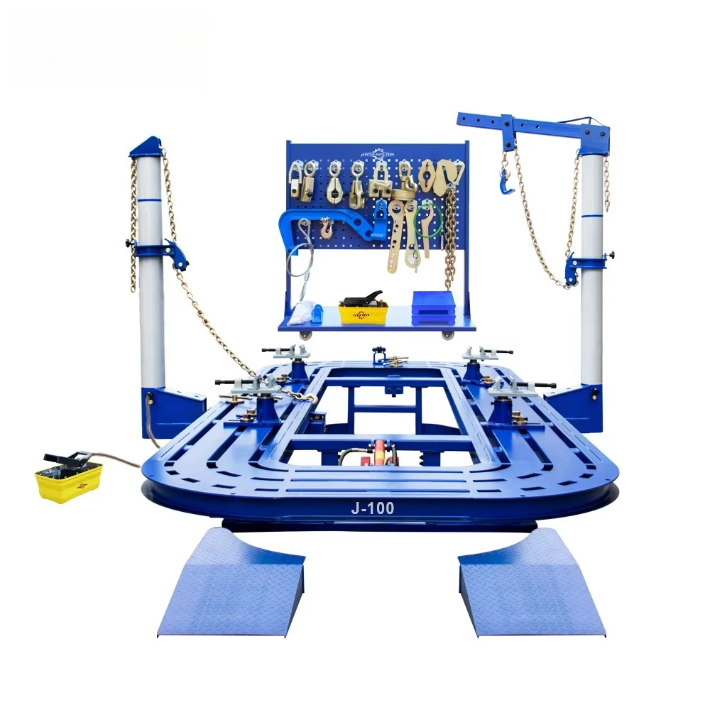 Car Frame Machine Can Be Customized with a Car Workbench for Car Collision Maintenance/chassis Traction Machine