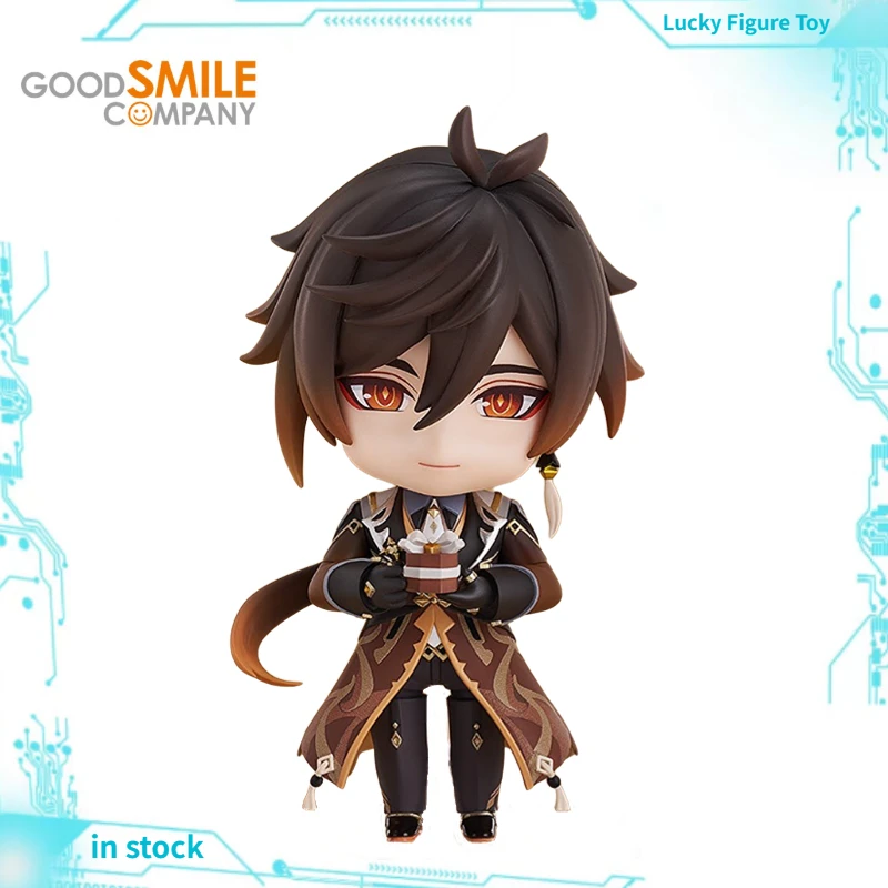 

【In Stock】Original GSC Nendoron Genshin Impact 2582 Zhong Li Action Figures Collectibles Classic Toys