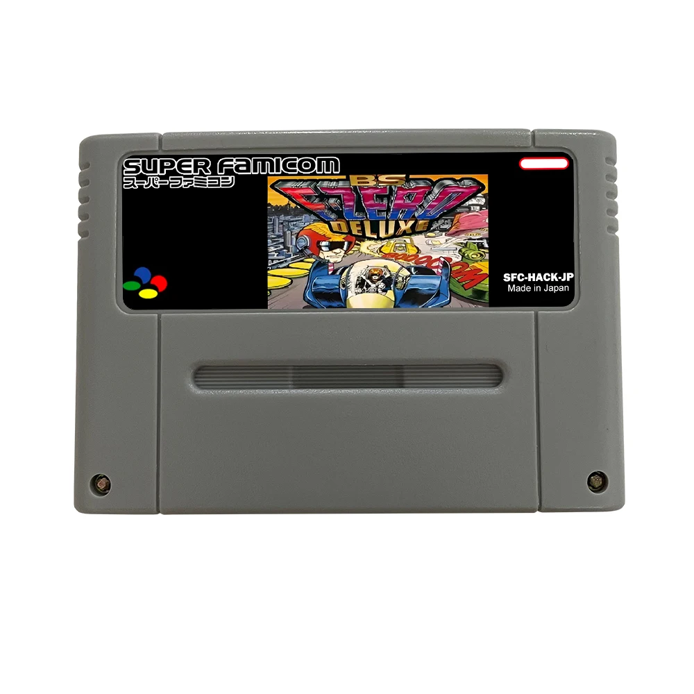 BS F-ZERO DELUXE - 16 Bit Game Cartridge SNES/SFC Game Cartridge For Super Famicom Game Console