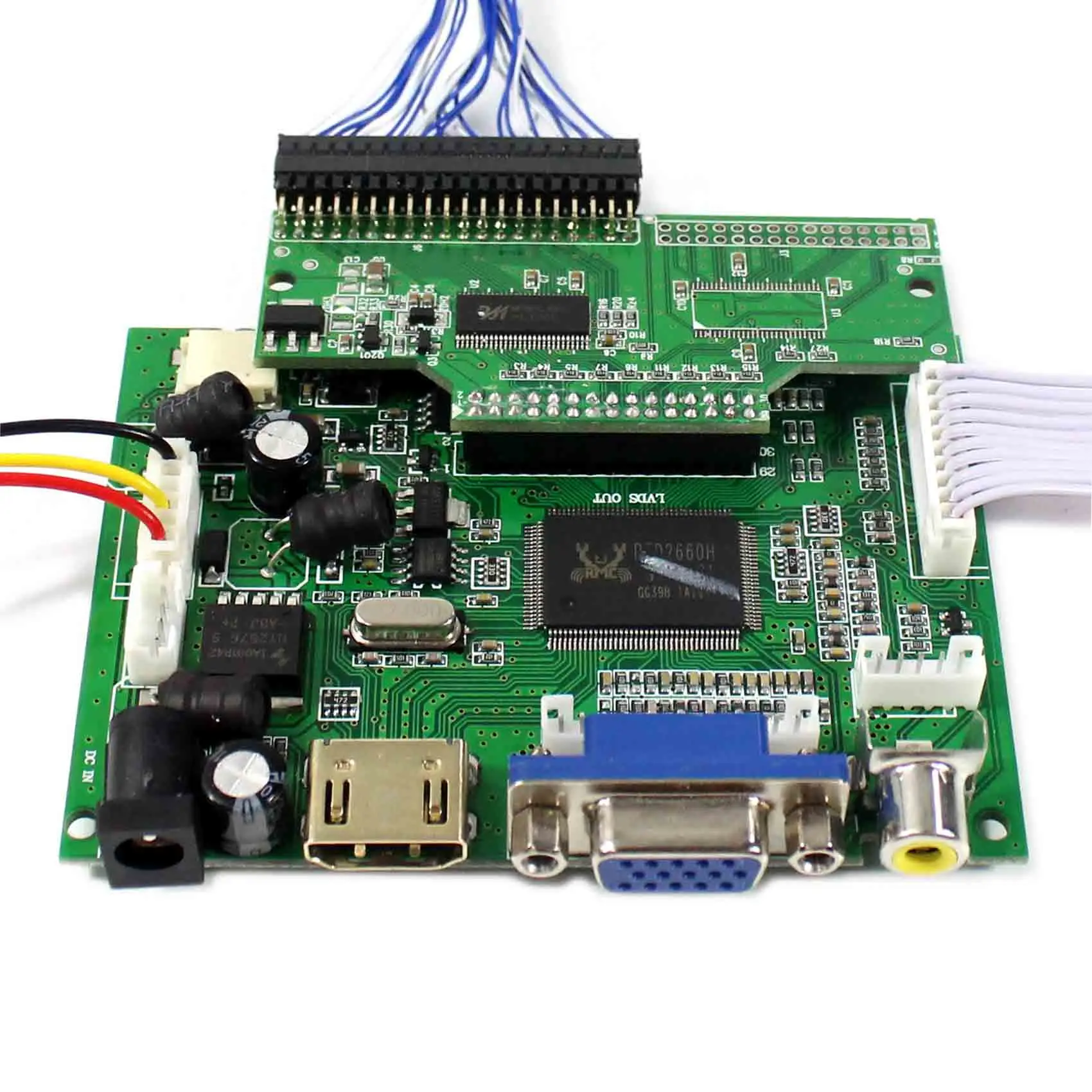 Плата контроллера HDM I VGA 2AV LCD 8,4 дюйма AA084VC03 640x48 0, ЖК-экран