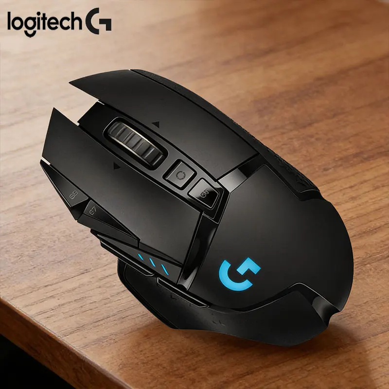 

Беспроводная игровая мышь Logitech G502/M170 с точным позиционированием, стабильным подключением для настольных ПК и ноутбуков, мышь для киберспорта.