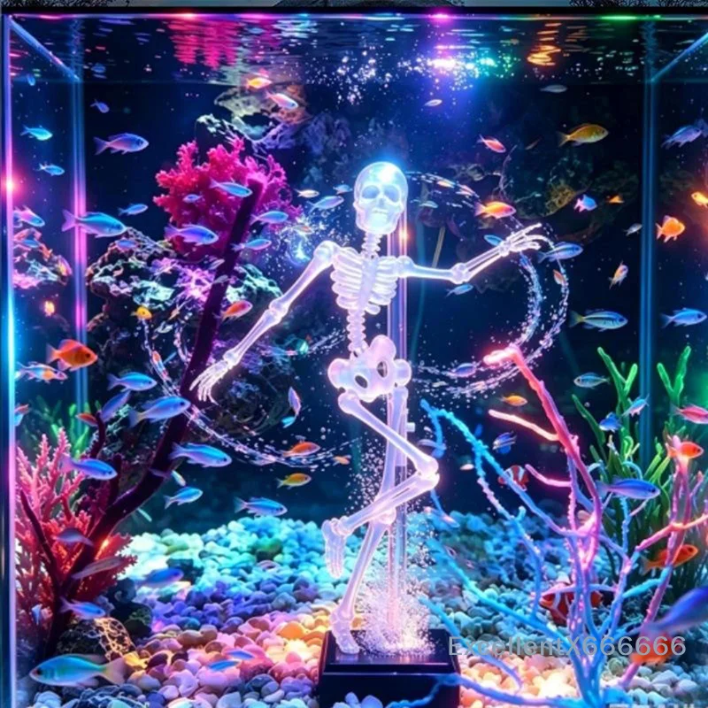 Squelette Dansant Créatif Lumi - All Fish In Aquarium avis et prix