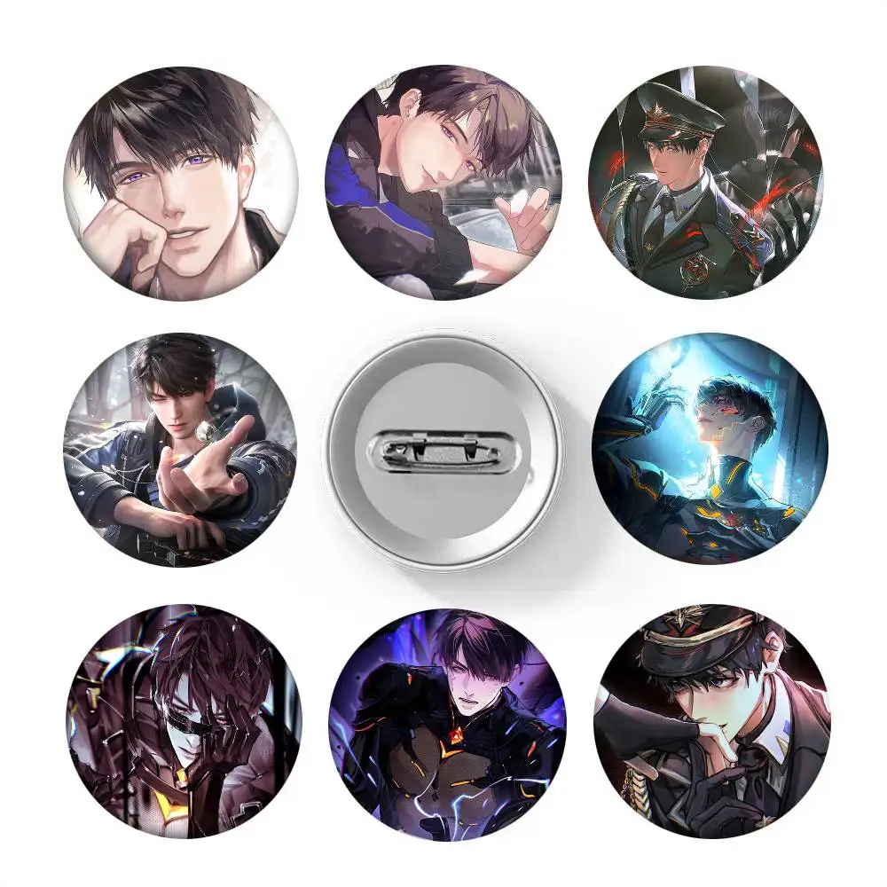 Hot Game Love And Deepspace Caleb Round Badges Can Be Used To Decorate Clothes And Backpack Pins