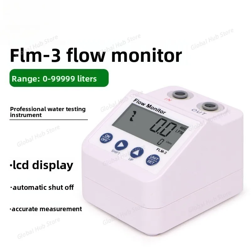 

Для FLM-3 портативный цифровой монитор потока цифровой дисплей многофункциональная фильтрация очистки воды автоматическая сигнализация