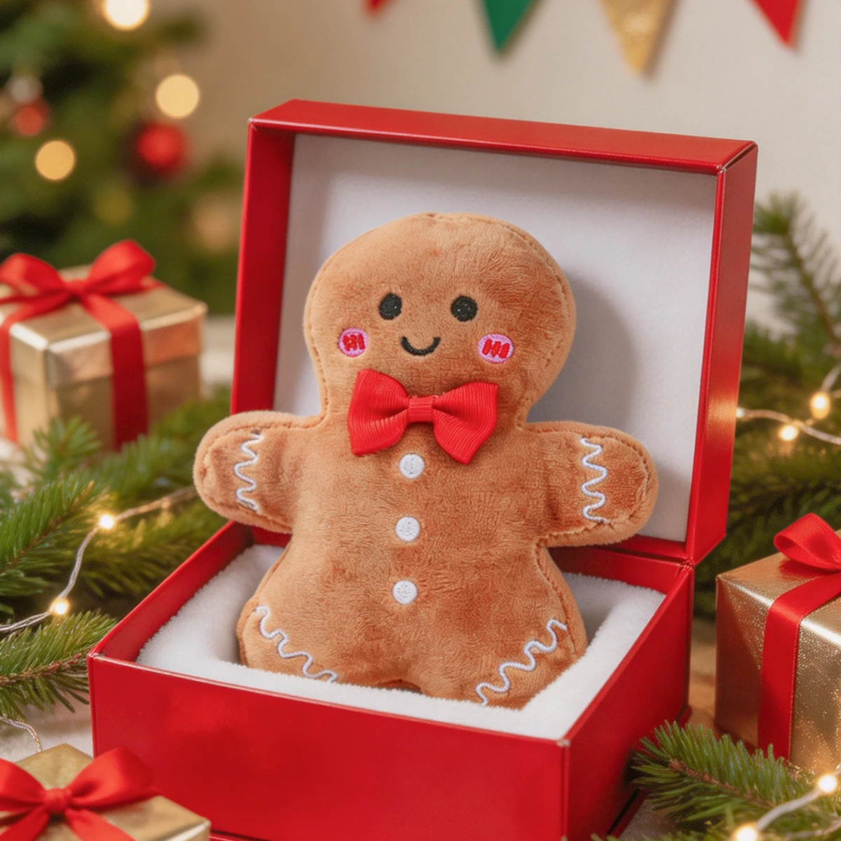 Christmas Gingerbread Man Ornament Merry Christmas Decor for Home 2026 Xmas Tree Hanging Ornament Navidad Natal New Year Gift