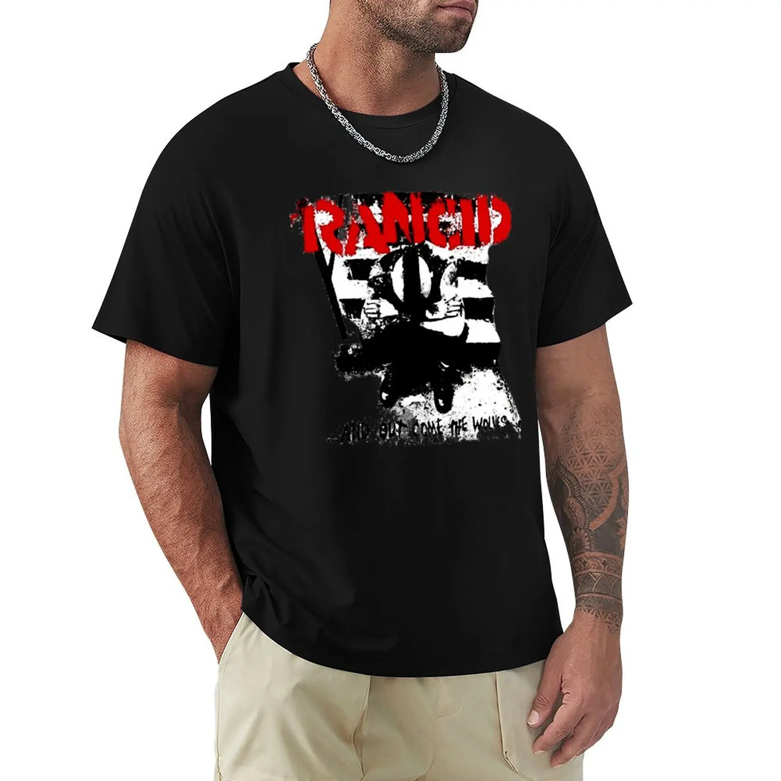 original of rancid T-Shirt Functional Casual Short Sleeve Tee