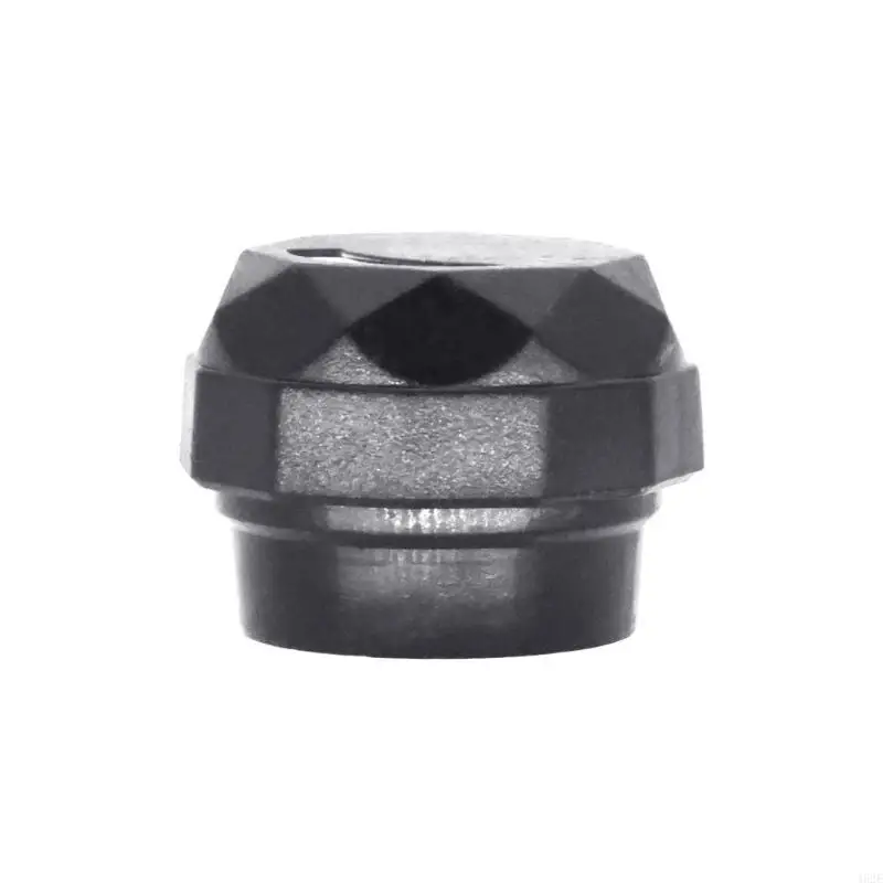 462E Volumekanaal Knob Cap Cover Vervanging voor UV5R UV-5R UV-5RA UV-5RB UV-5RC Plastic Black Caps