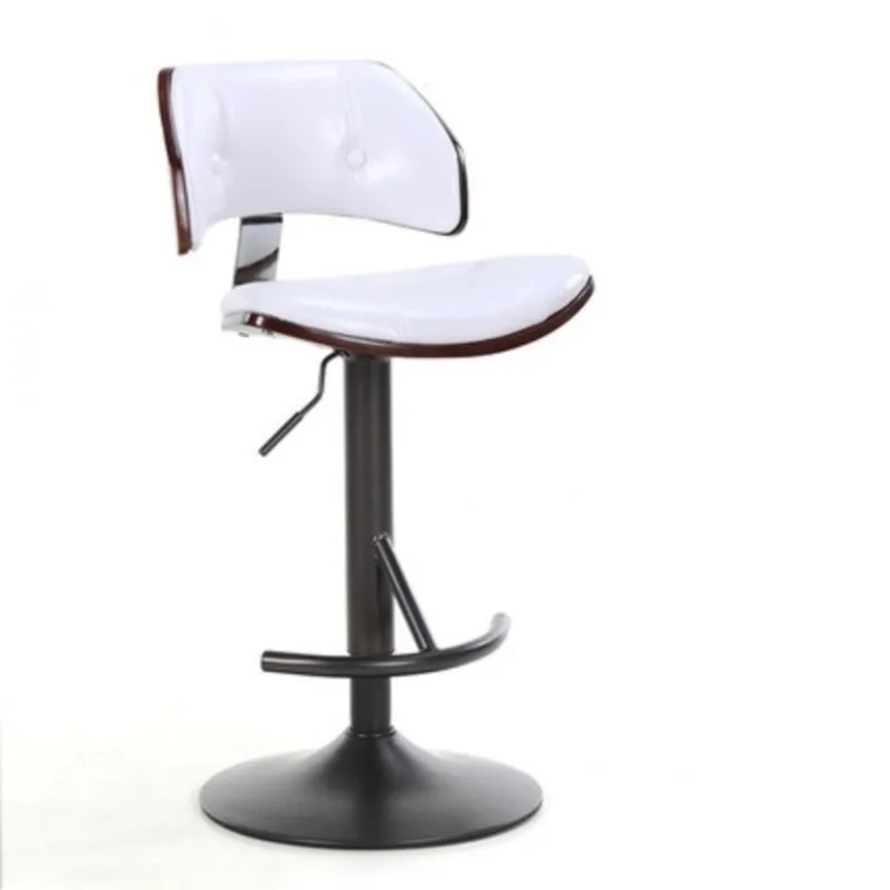 Kanbani European Style 75CM Sitting Heigh Bar Chair Modern Minimalist Cash Register Chair Home Backrest American High Stool