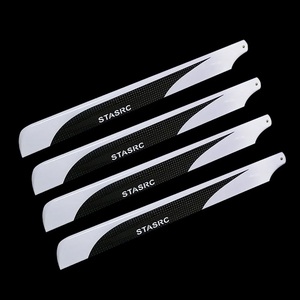 New 2 Pairs Trex Align 450 Helicopter Kit Repair Part 325mm Carbon Fiber Main Blades