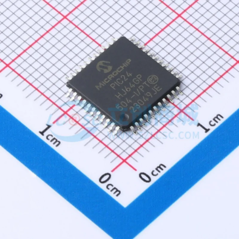 

1 PCS/LOTE PIC24HJ64GP504-I/PT PIC24HJ64GP504 TQFP-44 100% New and Original IC chip integrated circuit