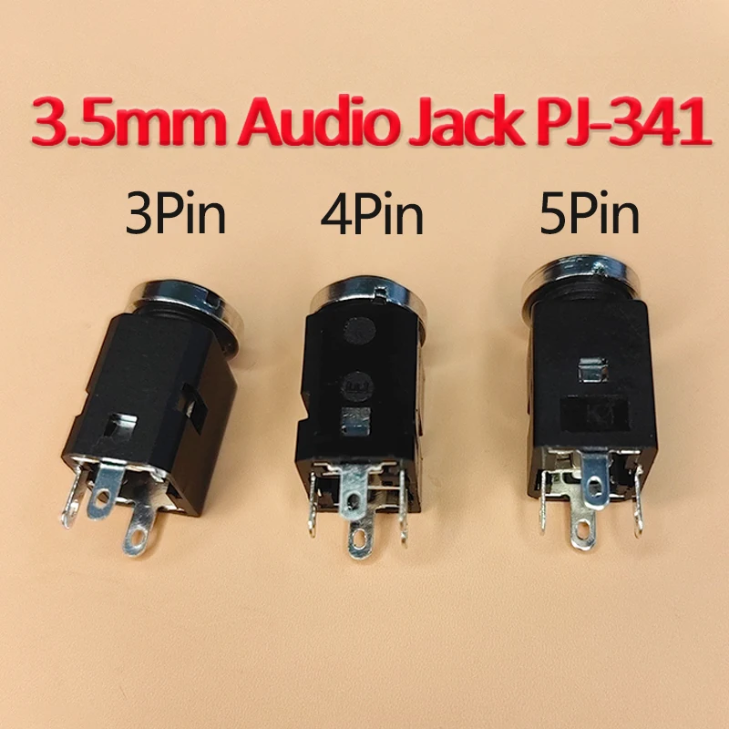 2/5/10PCS 3.5Mm PJ3…