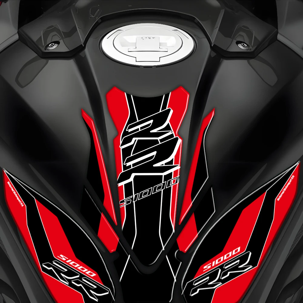 Picture 5: For S1000RR Accessories S 1000RR 2019-2026 2025 2024 Motorcycle 3D Gel Tank pad Protector Stickers Paint Protection Decal Kit