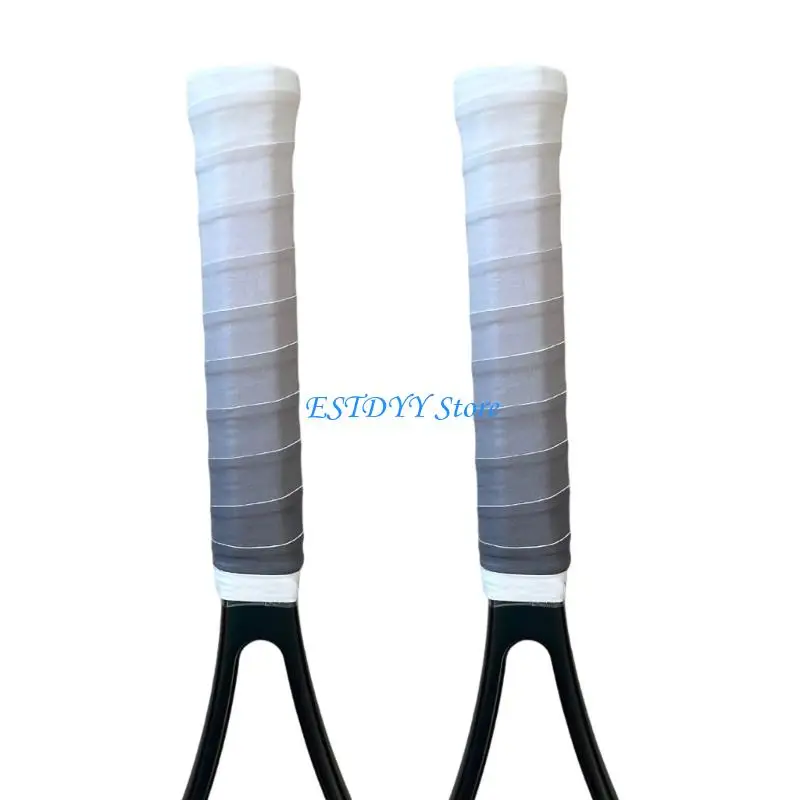 G6DE High Elasticity Shock Absorption Tennis Racket Grip Wrap Durability Sports