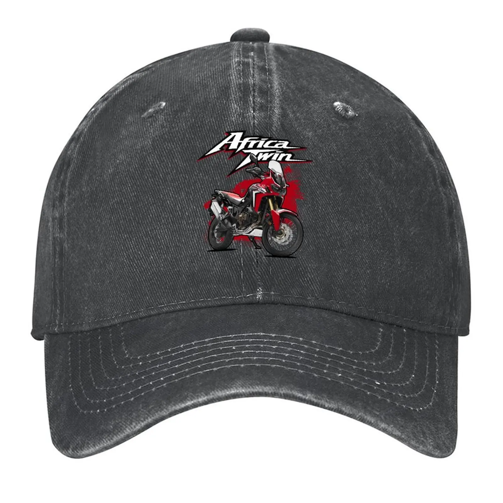 

Africa Twin - Red Baseball Cap Custom Cap Funny hats foam party Hat Sun Cap Hats For Women Men's
