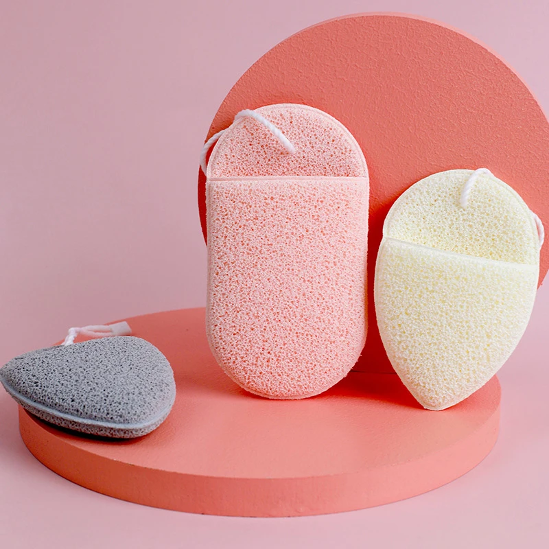 1Pcs New Water Drop Shape Konjac Sponge Cosmetic Puff Face Cleaning Sponge Natural Konjac Puff Facial Cleanser Tool Wash Flutter