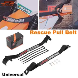 JFG Racing Front Rear Rescue Strap Pull Sling Belt Leashes For KTM 250 350 400 450 500 XCF XCW XCFW SXF EXCF EXC SMR Motorcycle