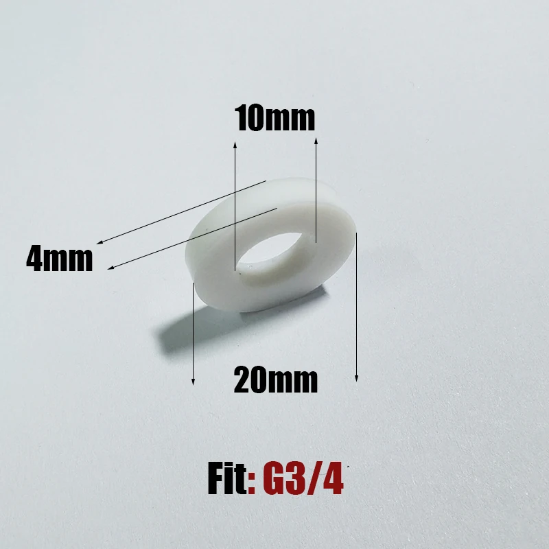 High Pressure PTFE  Washer Gasket Sodastream TR21-4 W21.8 CGA320 G3/4 G1/2 Air Seal Sealing Orings Cylinder Adapter