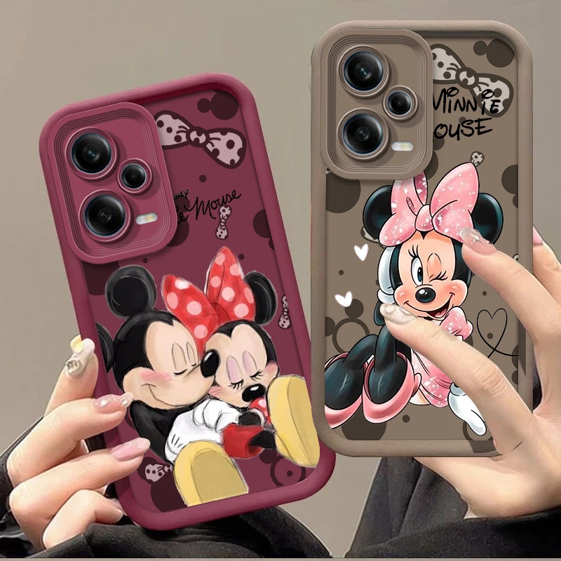 Disney mickey minnie cool für redmi k50 k40 k30 k20 12c 10c 9c 9at 9a ultra pro prime augen leiter telefon hülle