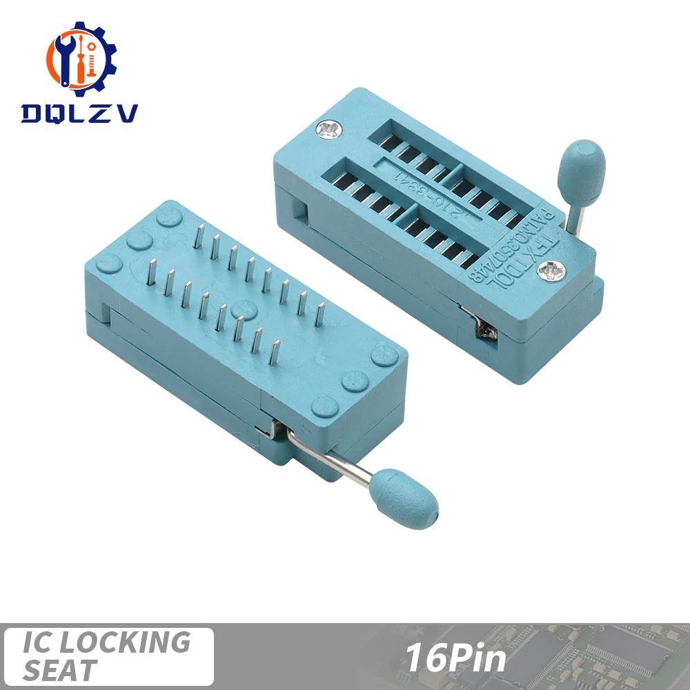 14 16 18 20 24 28 32 40 P Pin breit/schmal 2,54 mm grün DIP Universal ZIF IC Sockel Test Löttyp IC Lock Sitz Zif Sockel