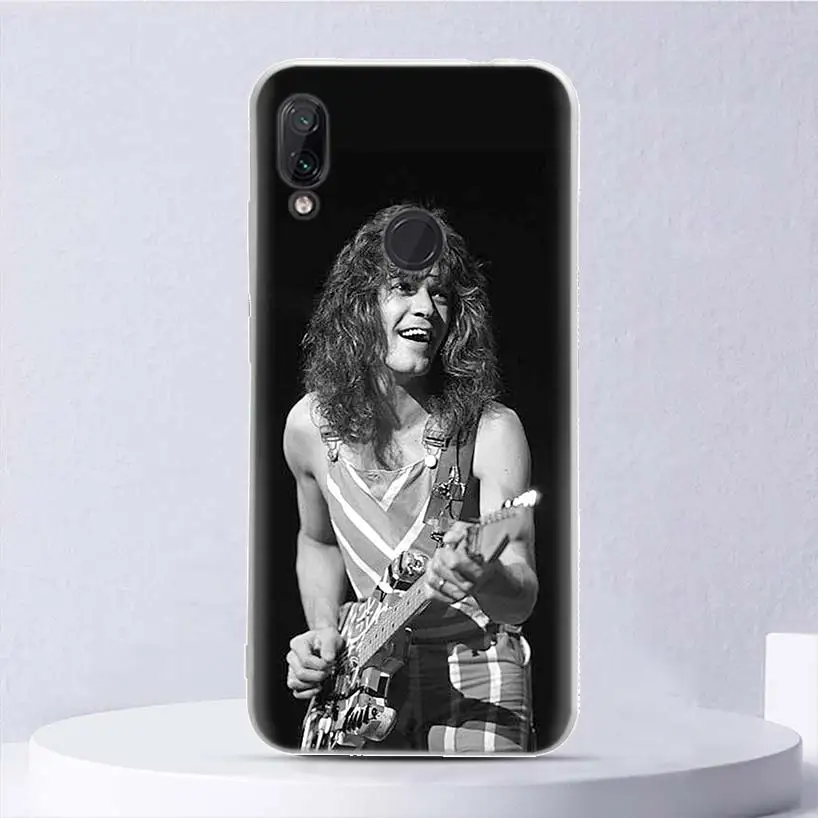 Eddie Van Halen Graphic Guitar Soft Case For Xiaomi Mi 11 Lite 11i 12X 11T 10T 9T Pro Phone Cover 12 10 9 8 5X 6X Ultra Housing