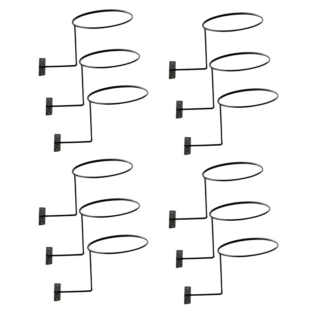 4x 3x настенный держатель, вешалка для художника, рыбака, ковбойской шляпы от солнца