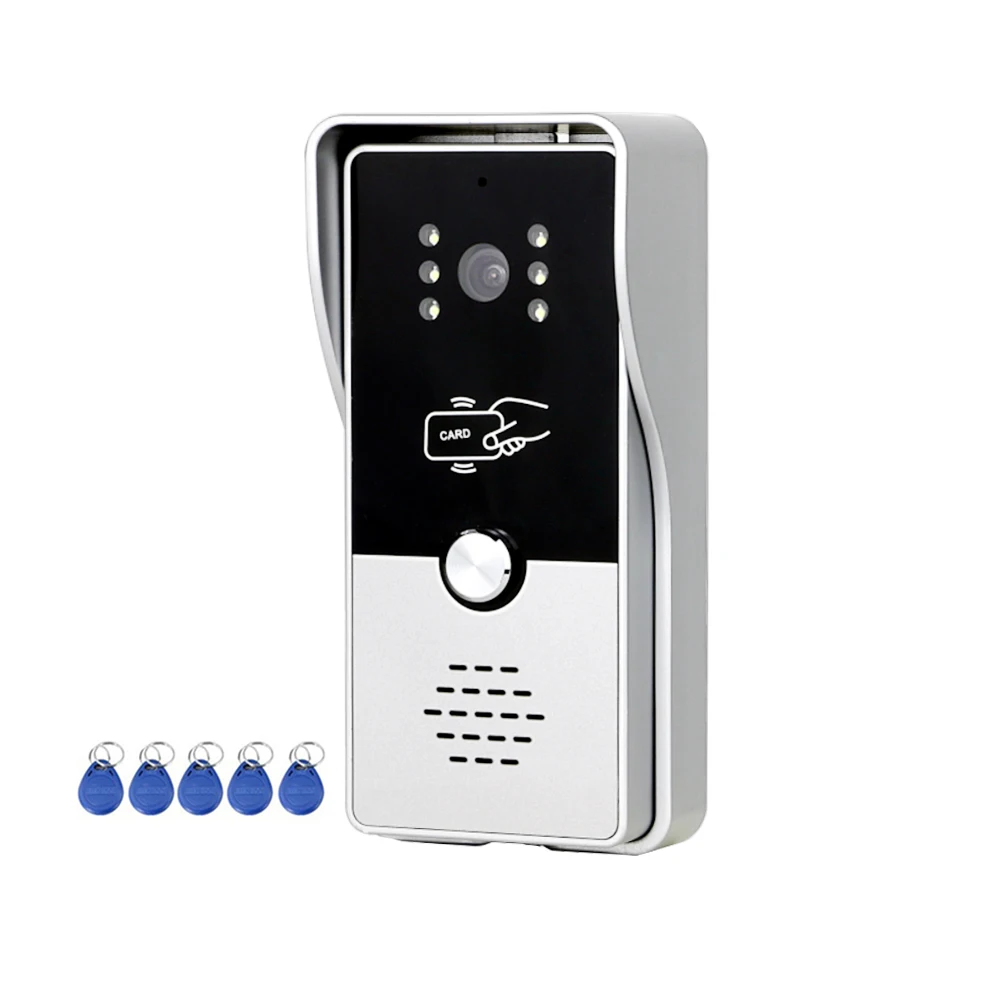 Homefong 7 "Touchscreen 1080p Tuya Video Intercom Drahtlose Wifi Video Tür Telefon Kamera Motion Record RFID Entsperren tür Zugang