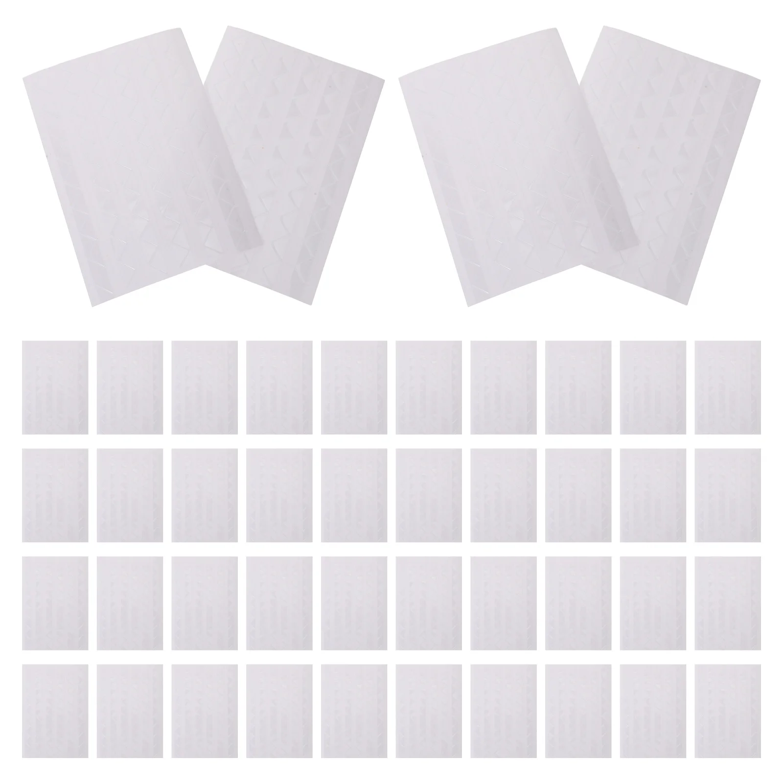 

100 Sheets Photo Corners for Scrapbooking Self-Adhesive Corner Stickers Photo Album Pages Journaling DIY Craft Supplies
