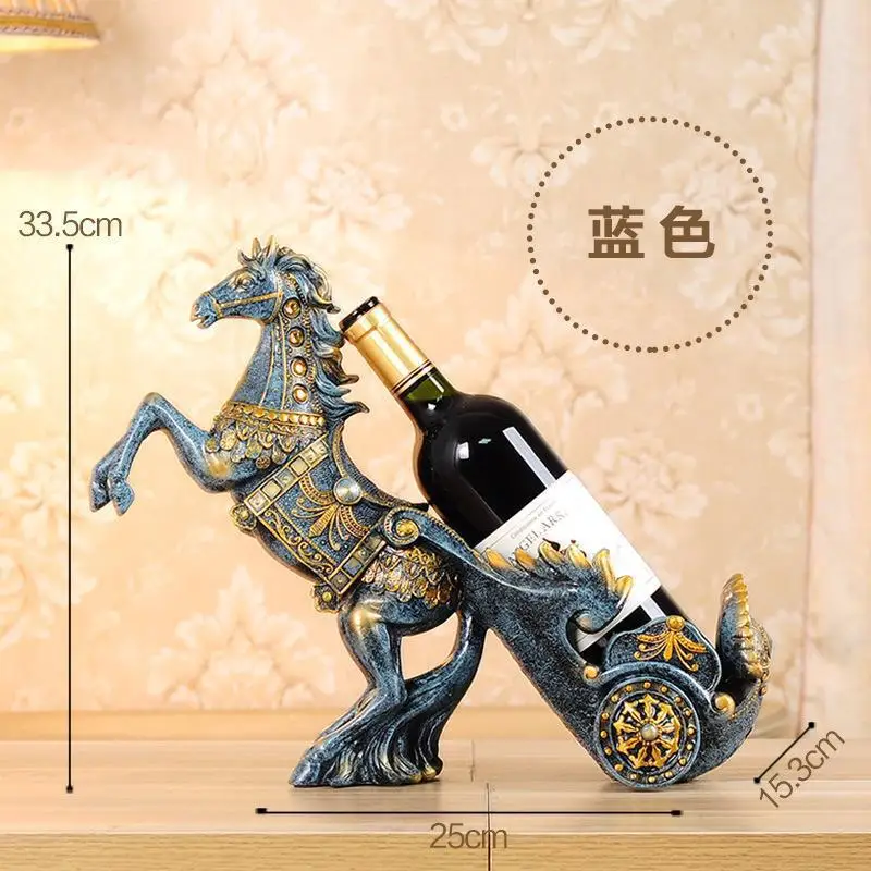 European-style swan red wine rack ornament creative simple modern home craft decoration