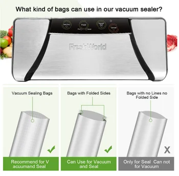 Small household fish ball vacuum sealer packing machine for a shop commercial   -75kpa vac pressure