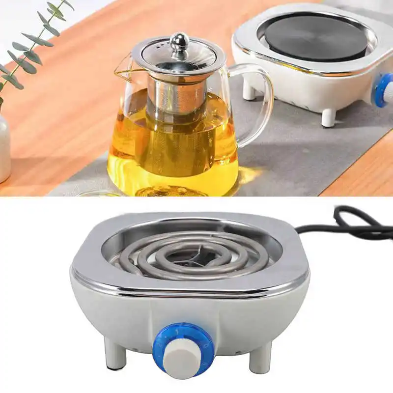 Portable Electric Stove 500W Easy Operation Safe Wide Application Mini Stove Portable Electric Burner For Kitchen EU 220-240V