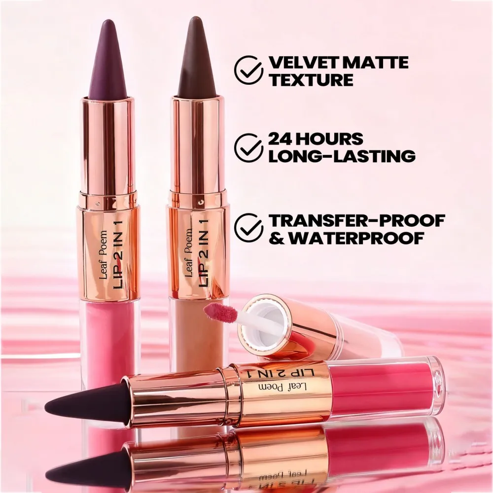 Christmas Beauty Cosmetics Lip Gloss Ink Gloss Lip Moisturizing Lipstick Brightening Oil Moisturizing Cream Large Lip Brush