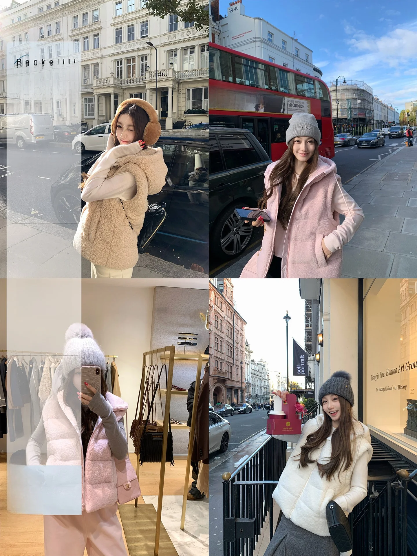 

Женская повседневная куртка-жилет на осень-зиму с капюшоном, воротником-стойкой, наполнителем из 90% белого утиного пуха и имитацией овчины, теплая