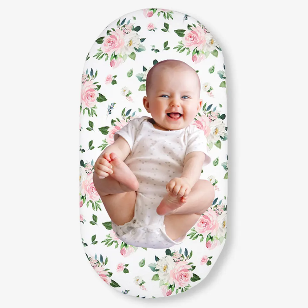 2-個ベビーベッドマットレスカバーバシネットパッドプロテクター実用的で耐久性のあるベビーベッドバシネットシーツベビーベッドマットレスプロテクターパッド