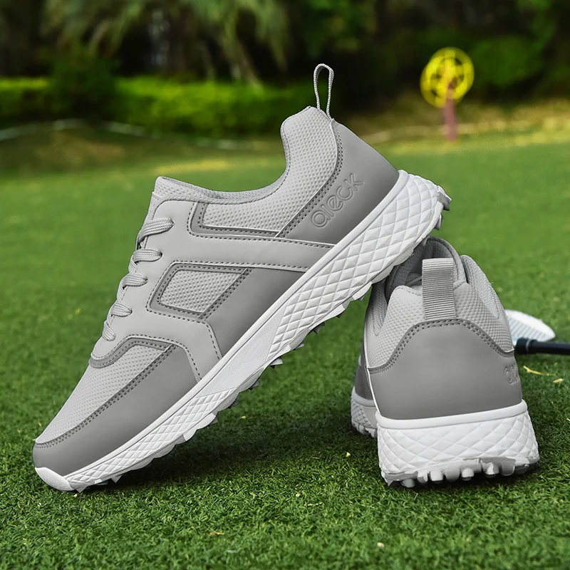 Golf Shoes Four Season Anti Slip Wear-resistant Training Outdoor Indoor Sneakers Casual Fashionable Lace Up Sports Boots
