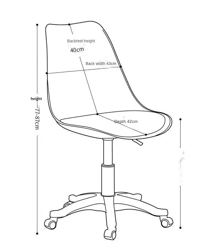 كرسي الكمبيوتر المنزل مريح مكتب الكتابة دراسة كرسي دوار عجلة دوارة رفع الأرجواني كرسي الألعاب Cadeiras De Jogos #6