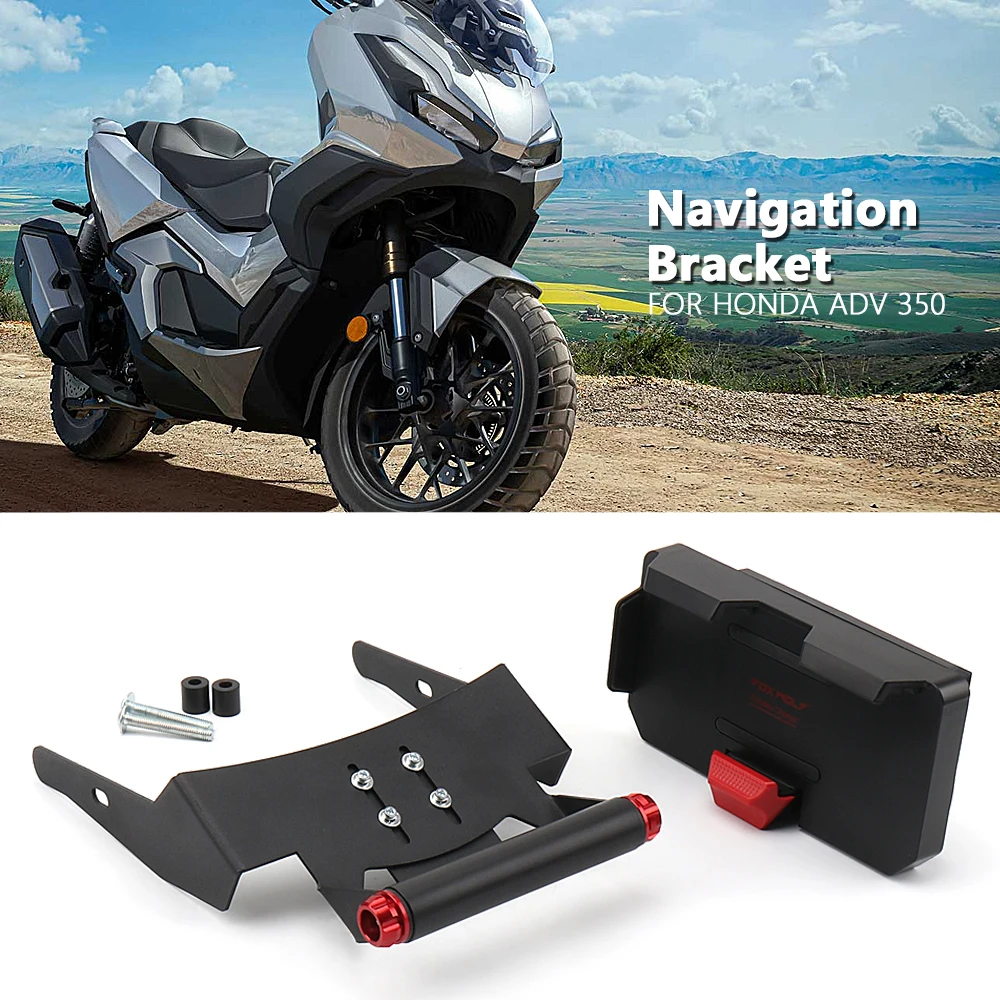 

Motorcycle For HONDA ADV350 ADV 350 adv350 2021 2022 2023 Mobile Phone GPS Mount Navigation Bracket Wireless Charging Stand