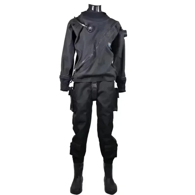 Waterproof Dry Suit for Men, 3 Layers, Free Diving, Kayak, Swift Entry Wetsuit Men  Spearfishing  Spearfishing Accessories