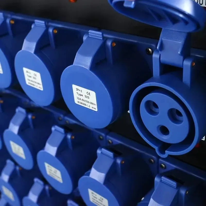 

26-Channel 380V Waterproof Metal Stage Power Distribution Box ISO Certified Light Power Control Equipment for Stage