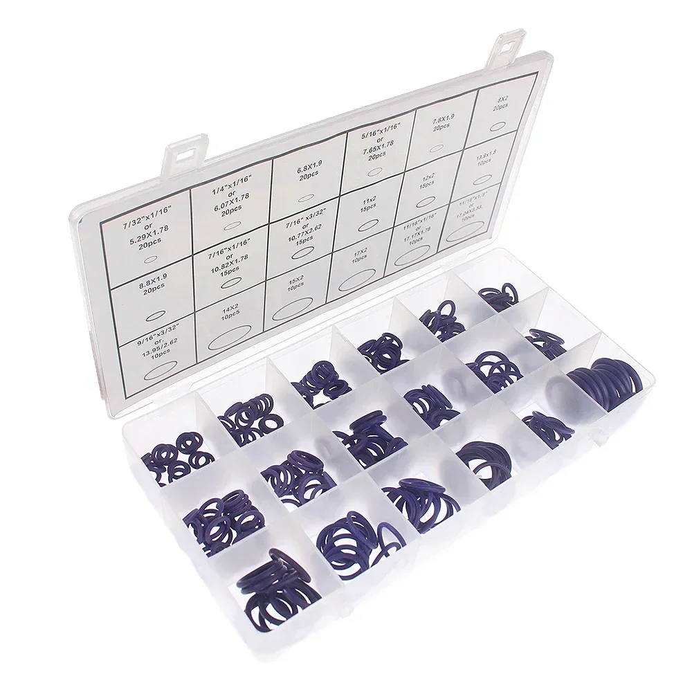 270 قطعة يا خاتم NBR ختم غسالة السباكة طوقا النتريل بوتادين المطاط فاصل النفط المقاومة Oring طقم تصليح #3