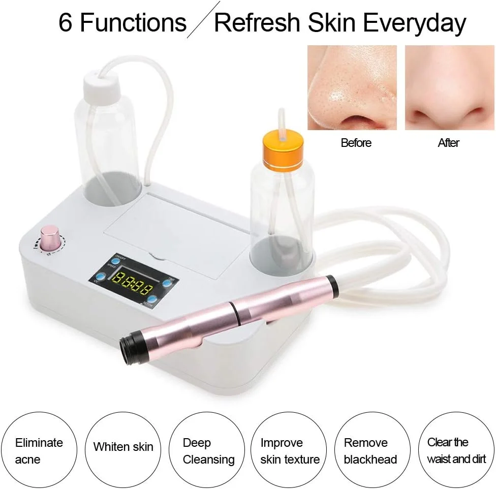 Spray Water Injection Hydro Jet Beauty Machine Facial Blackhead Removal Pore Cleaner Hydra Dermabrasion Aqua Peeling Care Tools 