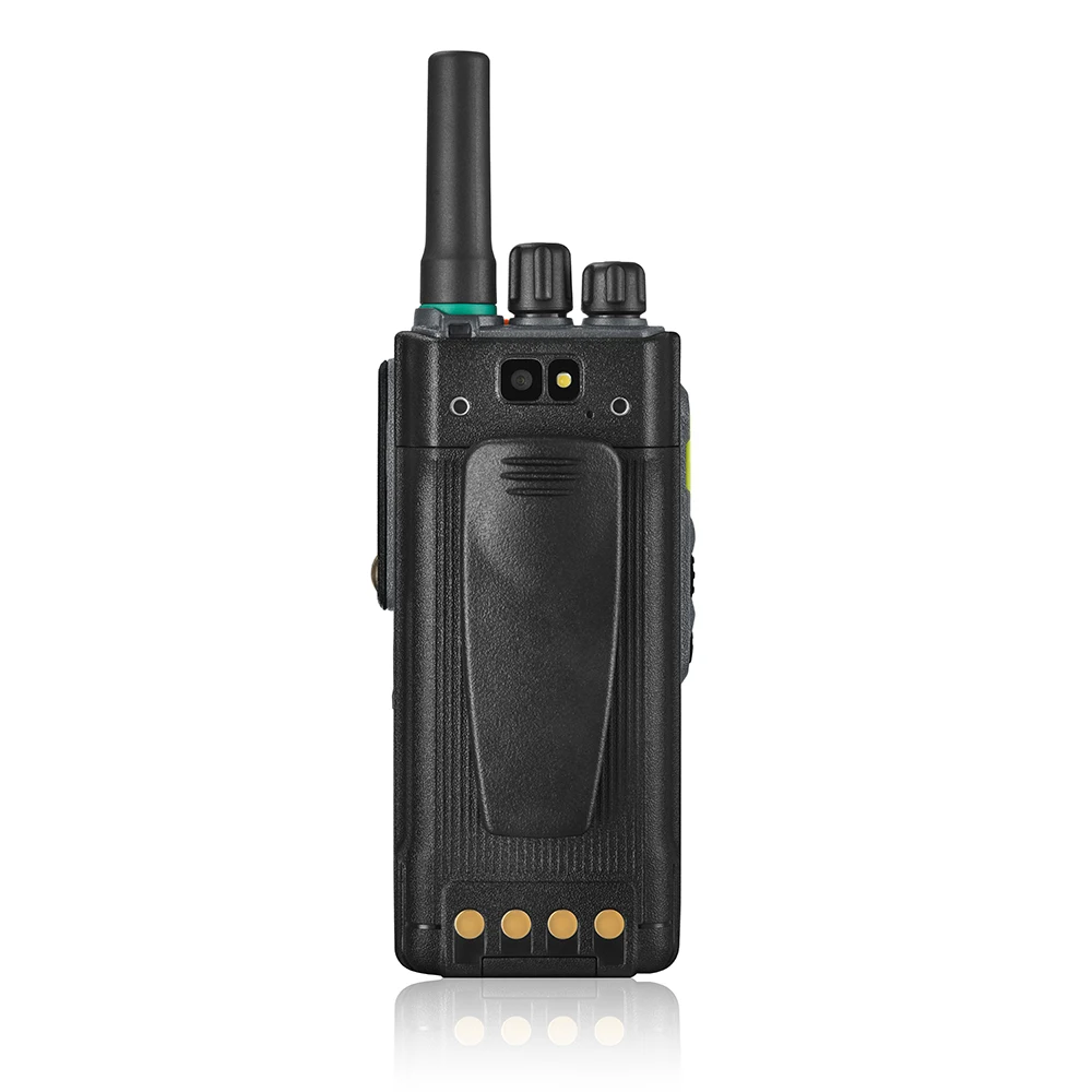 Aes criptografado digital walkie-talkie portátil conveniente rádio digital gps bluetooth ip68 à prova dip68 água 4g ip67 comunicação uhf 2w