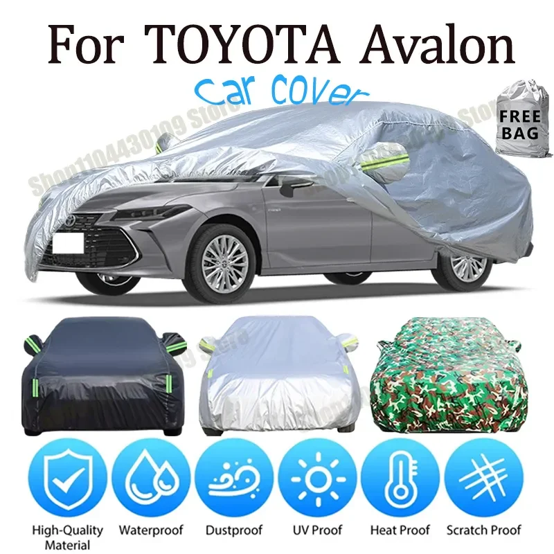

For TOYOTA Avalon Car Cover Waterproof Car Cover Custom Duty SUN Waterproof All Weather Protection Outdoor